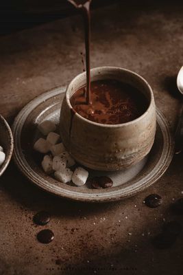 Hot Chocolate, Spicy Chai, Rooibos Espresso