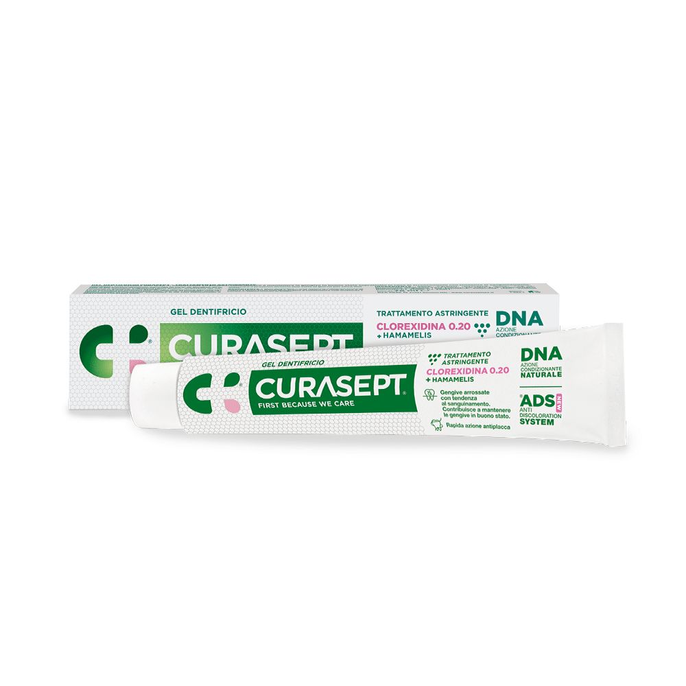 DENTIFRICIO CURASEPT  Trattamento Astringente 0,20% con Hamamelis