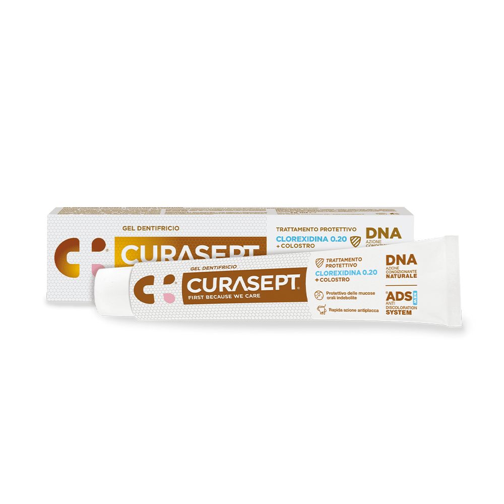 DENTIFRICIO CURASEPT Trattamento Protettivo 0,20% con Colostro