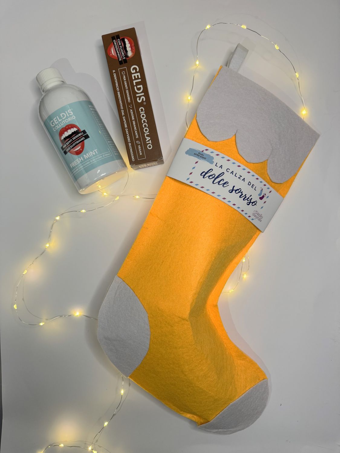 Calza Dolce Sorriso - gusto Cioccolatino alla menta