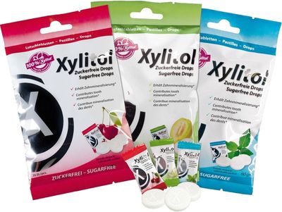 Caramelle allo Xilitolo Miradent Drops (10 pezzi)