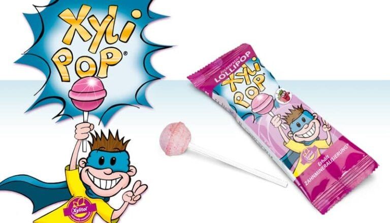 Lecca lecca allo Xilitolo Miradent (5 pezzi)