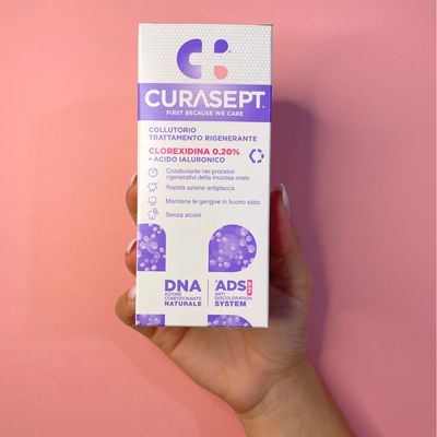 COLLUTORIO CURASEPT Trattamento Rigenerante 0,20% con Acido Ialuronico COLLUTORIO CURASEPT Trattamento Rigenerante 0,20% con Acido Ialuronico