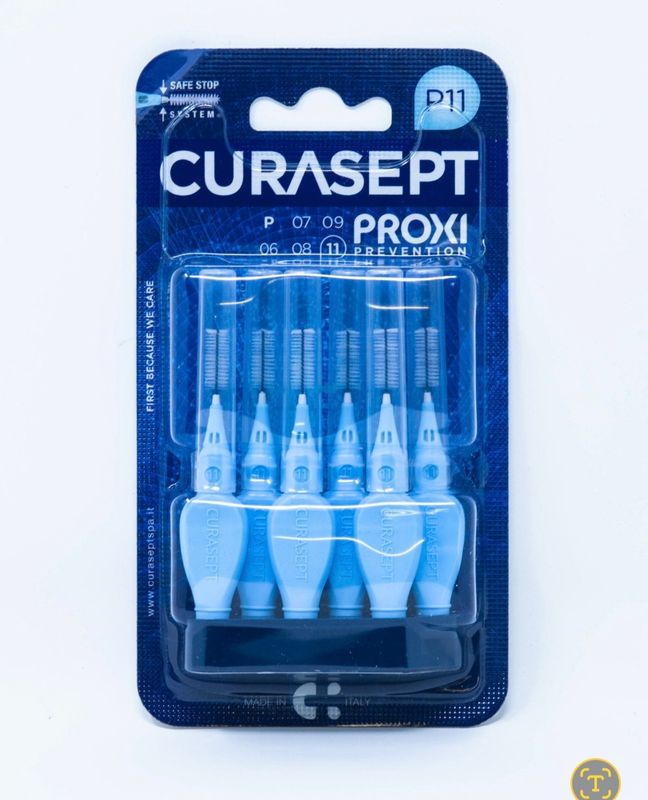 SCOVOLINO CURASEPT Prevention PROXI 11 - Misura 11 AZZURRO (6pz)