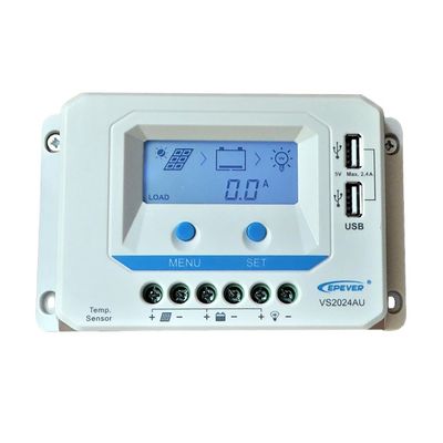 20A PWM Solar regulator with large LCD screen
