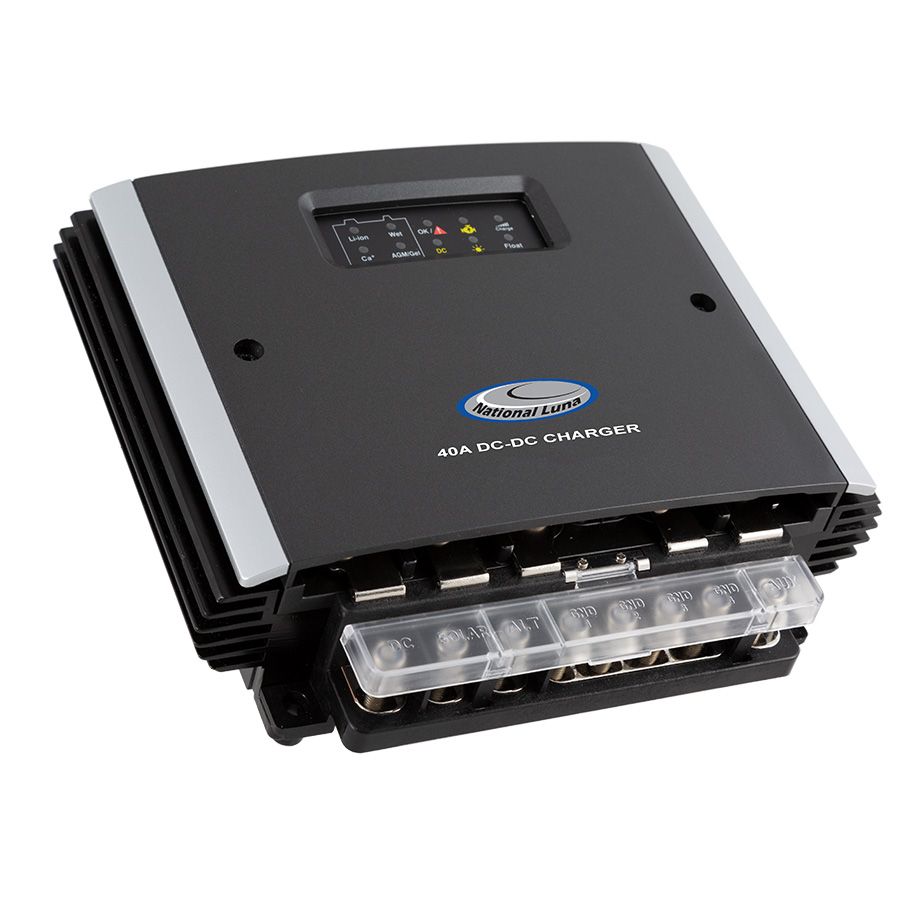 National Luna DC-40 DC-DC Converter 40A plus monitor (3.5m cable) COMBO