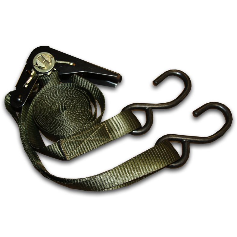 Ratchet Strap with S-Hooks