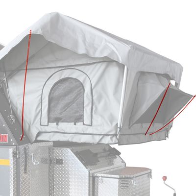 Flysheet / Window rods - Companion