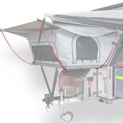 Flysheet / Window rods - Commander