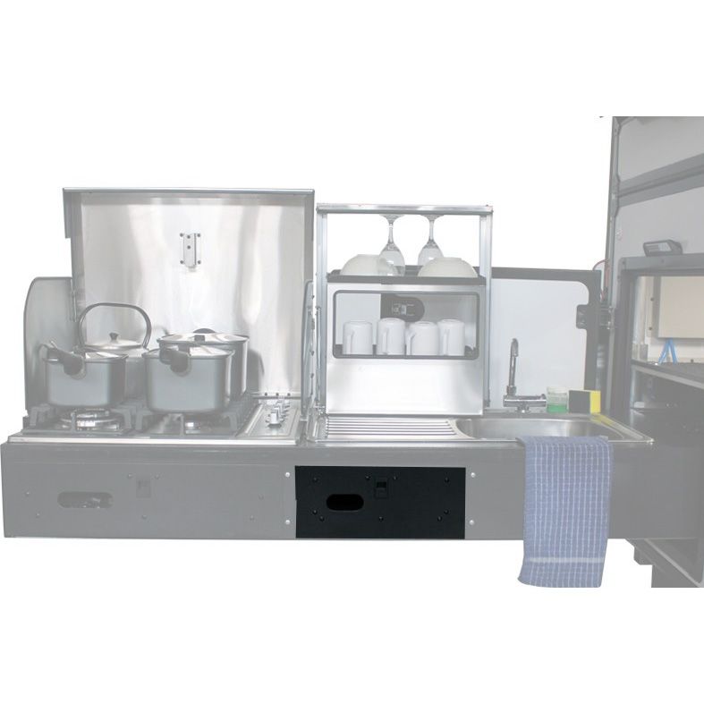 Drawer Sliders - UEV17, Drawer Sliders - UEV17: Kitchen Drawer Sliders Right