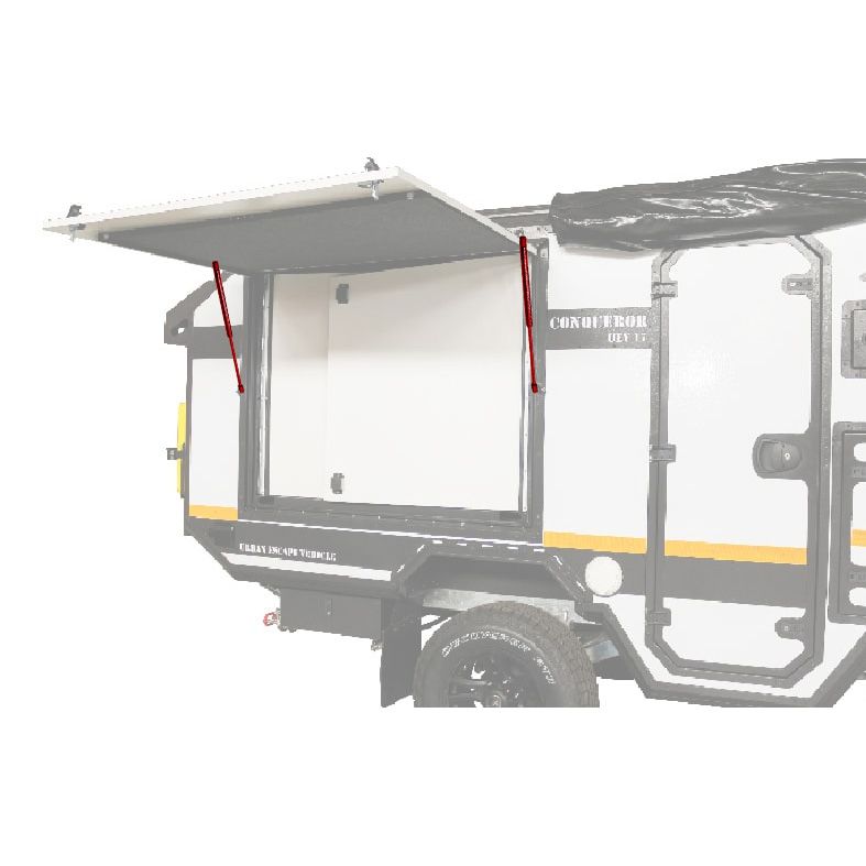 Gas Lifts - UEV17, Gas Lifts - UEV17: Side bed (2Pcs)