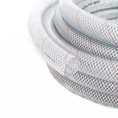 Clear re-inforce 10mm pipe p/m - food grade