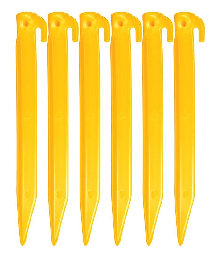 Abs Plastic Peg 23cm 6-Pack