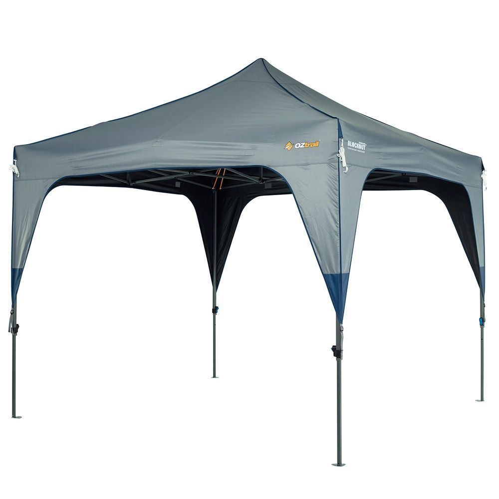 BLOCKOUT DELUXE GAZEBO 3.0M SILVER