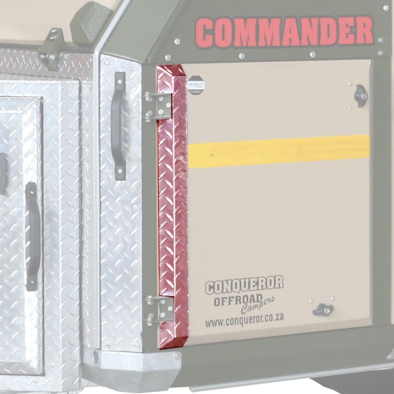 Commander/Companion door stone protection (left/right set)