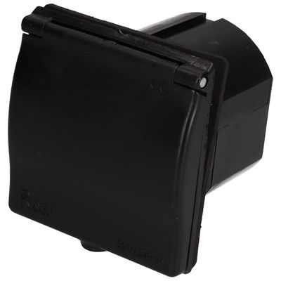Caravan Inlet box - Black 230v 16A