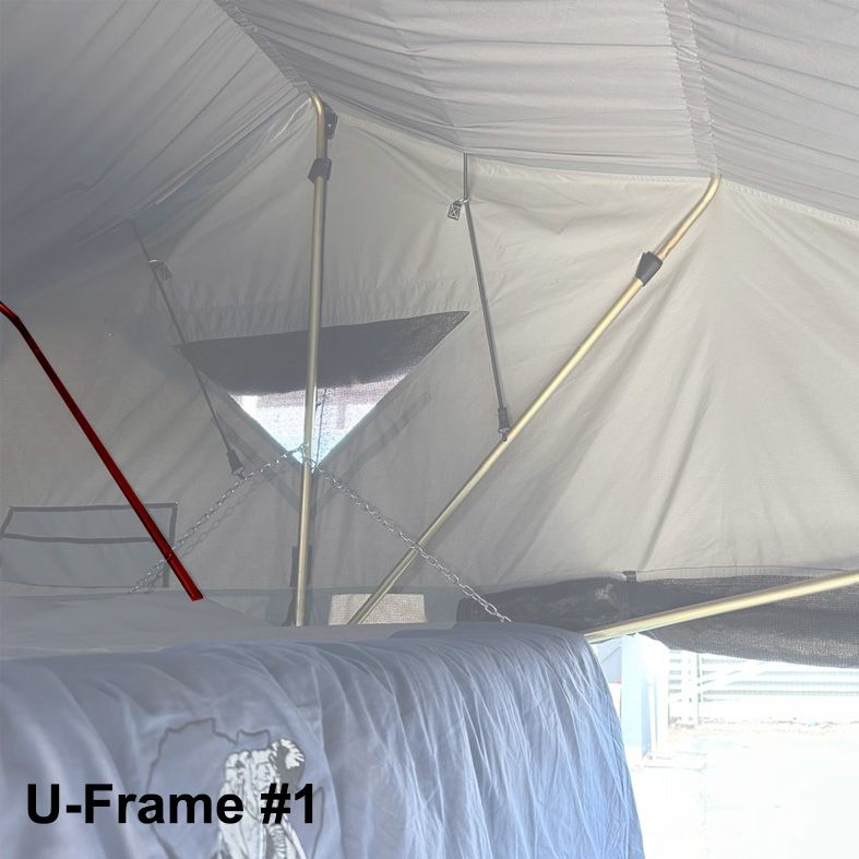 Rooftop tent U-Frames - 2010x2010 tents, U-Frame: U-Frame #1