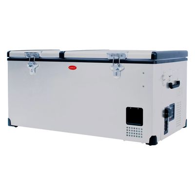 SnoMaster 92.5L Low Profile Dual Compartment Stainless Steel Fridge/Freezer