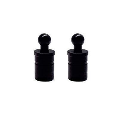 Ball End - 22mm &amp; 25mm - White &amp; Black - 2Pcs