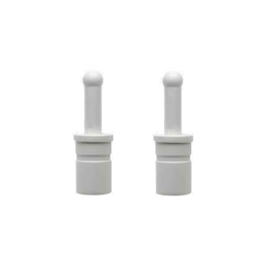 Spigot with steel insert - 22mm &amp; 25mm - White &amp; Black - 2Pcs