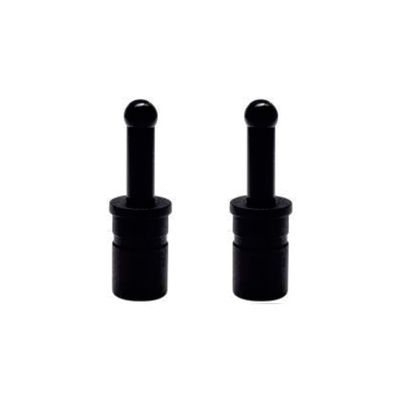 Spigot with steel insert - 22mm &amp; 25mm - White &amp; Black - 2Pcs
