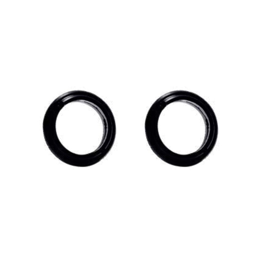 Base Ring Only | White &amp; Black - 6Pcs