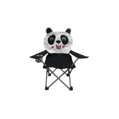 AfriTrail Kids Panda Camping Chair with Cupholder - 50kg