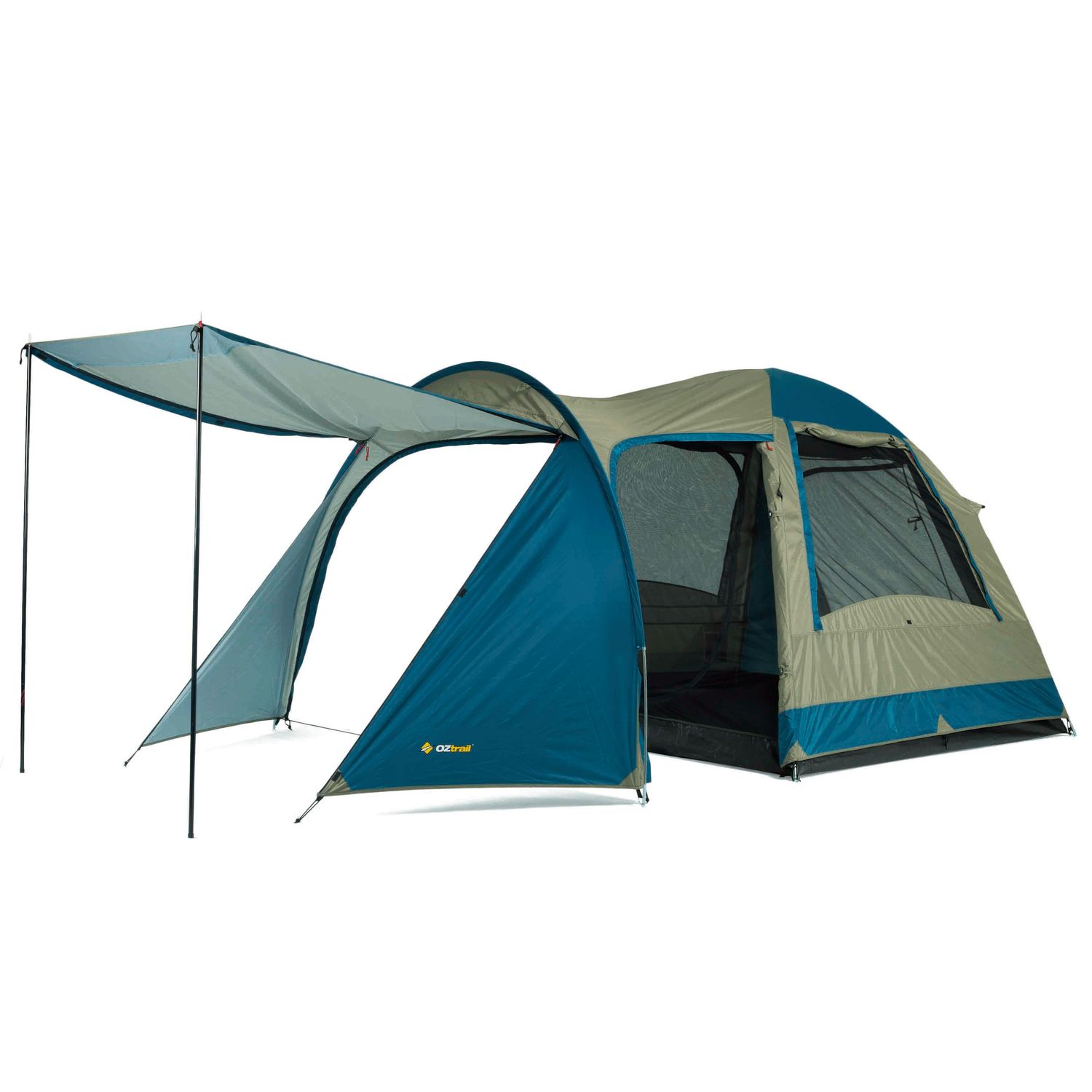 OZtrail Tasman 4V Plus Tent  (Awning Poles Excluded)