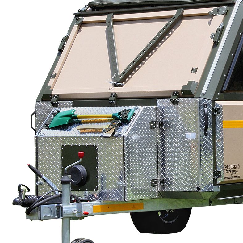 Bike Rack - 3 Bike for Caravans &amp; Trailers, Select your Camper: Commander 2009+