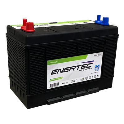 M31-MF 12V 110AH Enertec Lead Acid Marine &amp; Leisure Battery 12V110