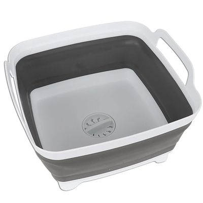 Home Quip Foldaway 9.6L Wash Up Basin with Drain Plug