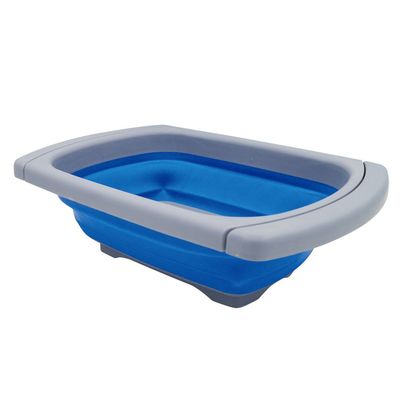 Leisure Quip Blue /Grey Extendible Arm Collapsible Washing Up Bowl