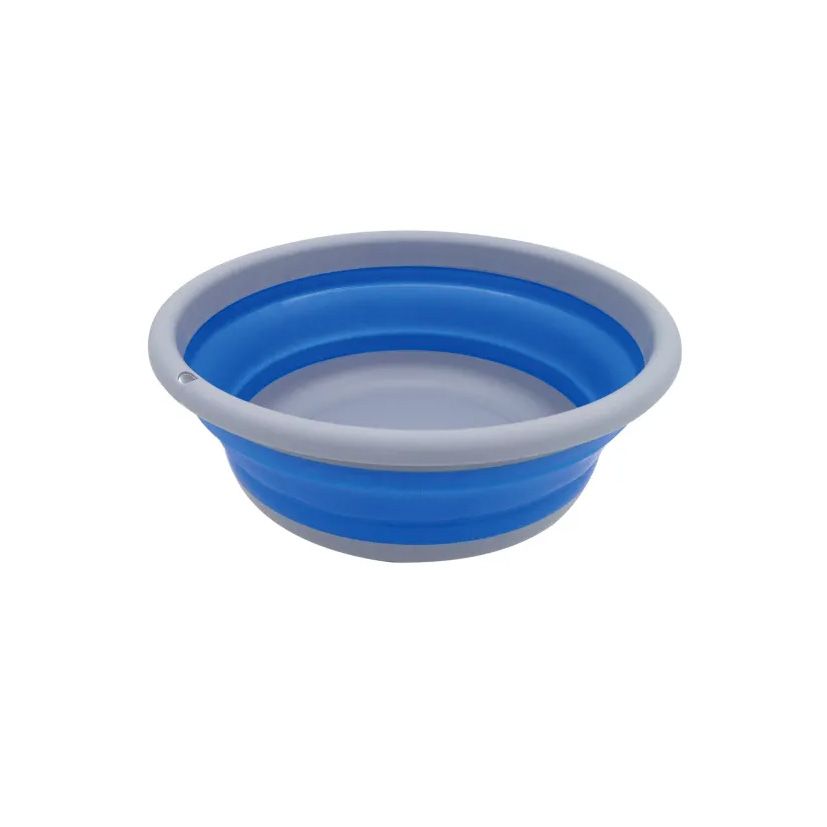 Leisure Quip Foldaway 38cm Wash Up Bowl Blue &amp; Grey