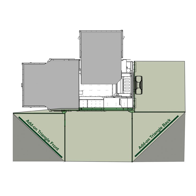 Insta-Awn Add-on Triangle