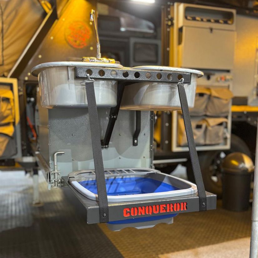 Conqueror Drip Tray &amp; Bracket