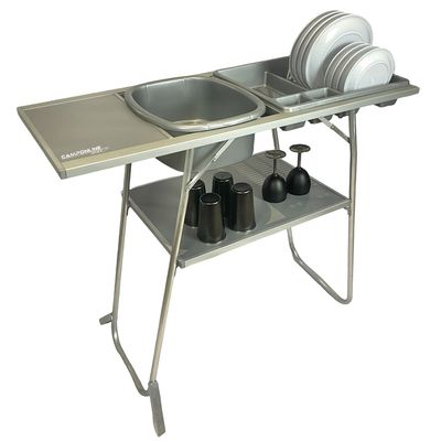 Wash-up Stand Single Basin 2 Tier