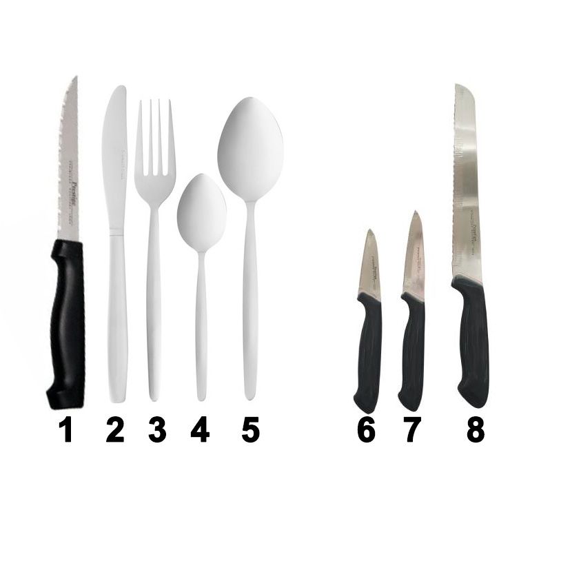 Conqueror Cutlery &amp; Crockery Set
