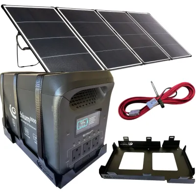 Flexopower Lithium3000 &amp; Kalahari400w Solar Combo