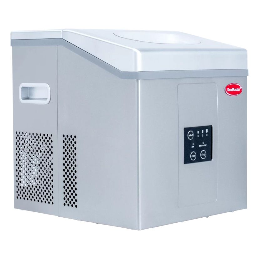 SnoMaster 15kg/24hr Counter-Top Bullet Type Ice-Maker - Stainless Steel