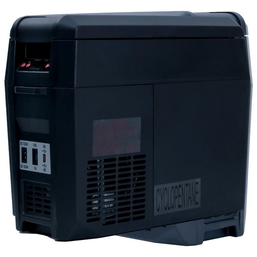 SnoMaster SMDX-LS12 – 12L Plastic Mobile Fridge/Freezer (DC) – Black