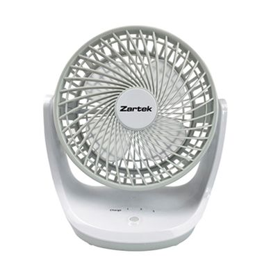 Fan White/Grey with 2 x 2200mAh Batteries