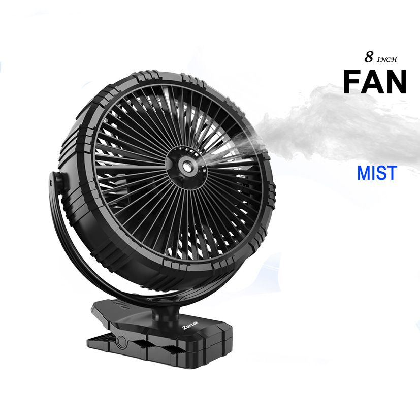 Rechargeable 8&quot; Mist Fan