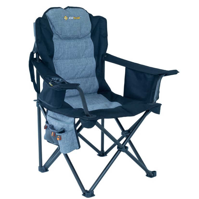 OZtrail Big Boy Arm Chair 220kg Blue