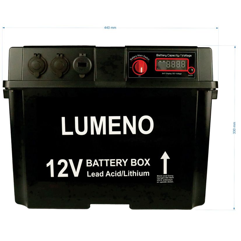 Lumeno 12v Portable Battery Box