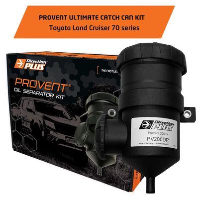 Provent Ultimate Catch Can Kit Land Cruiser 70 Series - 4.5L V8 2007+