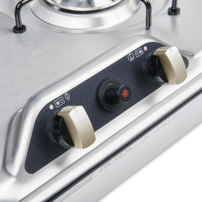 Dometic 2 Burner Gas Hob With Glass Lid