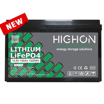 Highon Lithium Battery 150Ah - 12.8V 1920Wh Highon Lithium Battery 150Ah - 12.8V 1920Wh
