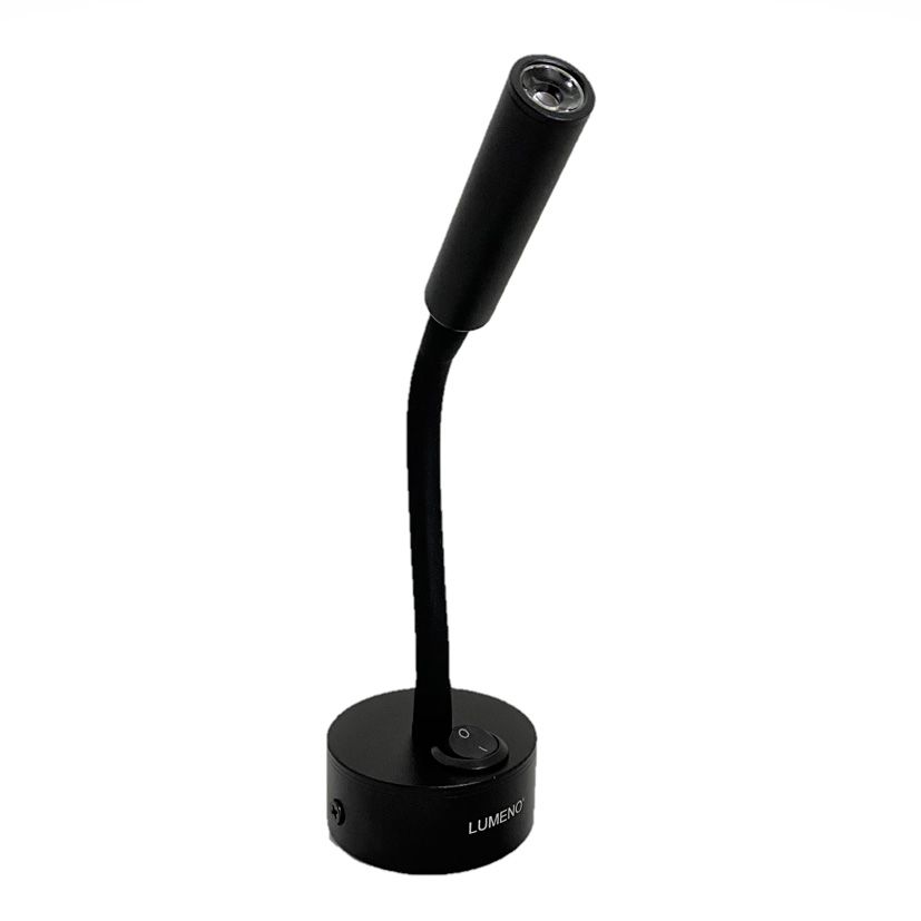 Lumeno Reading Light 12v – Goose Neck 15cm