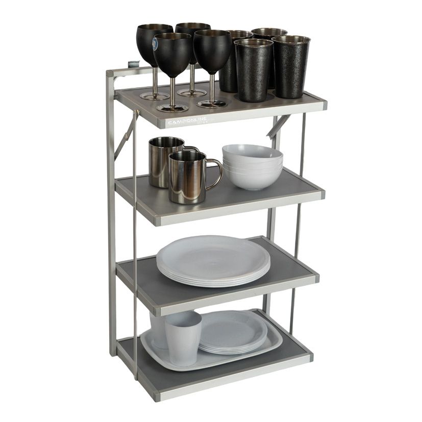 Hanging Shelves 4-Tier Window or Caravan Outer Wall