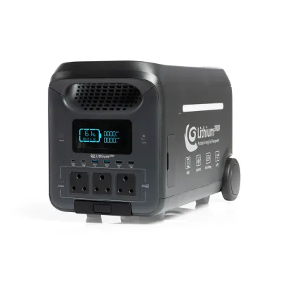 Flexopower Lithium3000 &amp; Kalahari400w Solar Combo